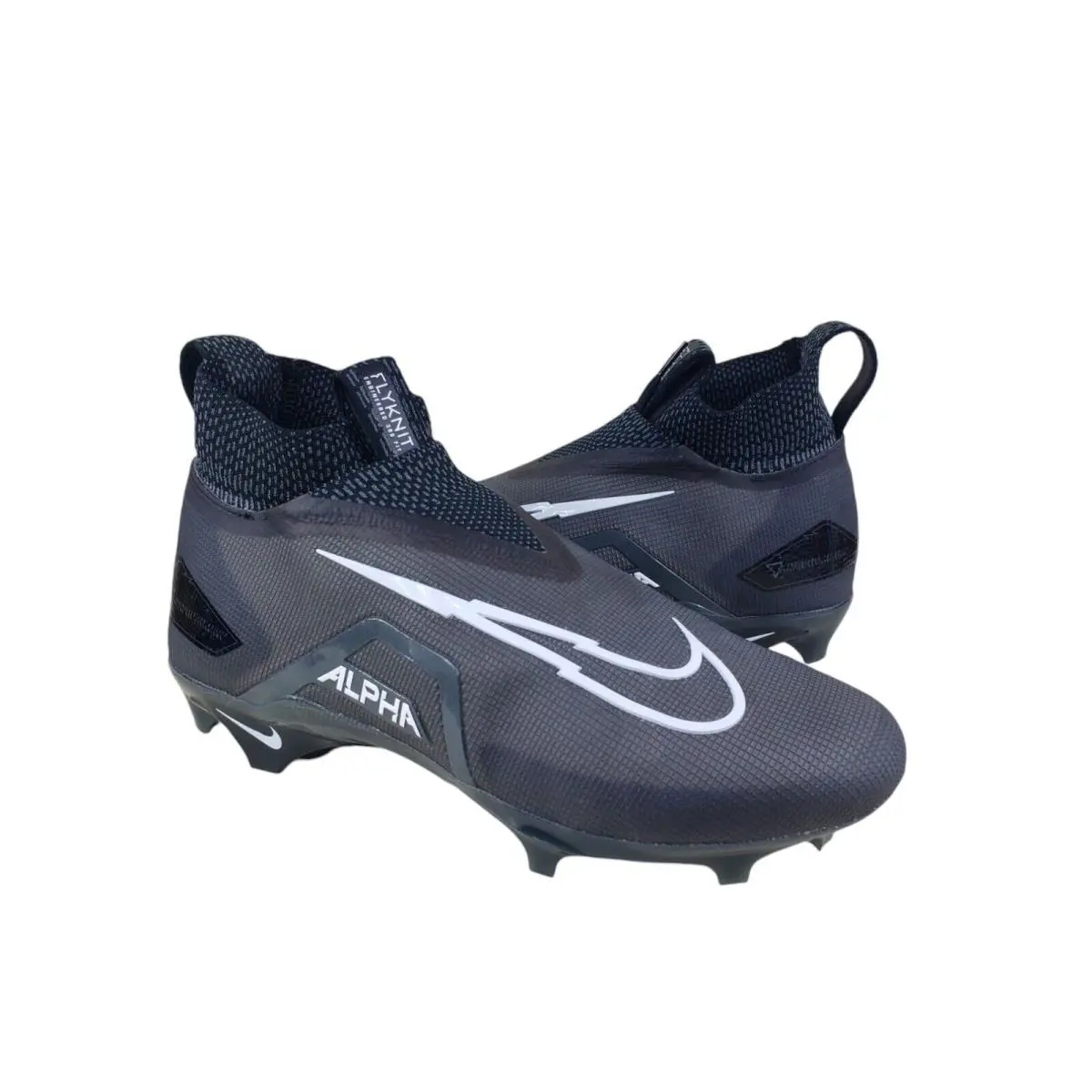 Nike Alpha Menace Elite 3 Black Mens Size 10 CT6648-010 Football Shoes