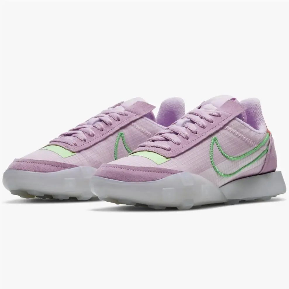 Nike shoes - Waffle Racer 2X - Waffle Racer - CK6647-601 - Light Arctic Pink/Grey Fog/Barely Volt/Poison Green (UPC: 0194499056591) 0