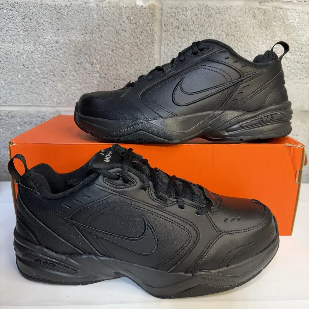 Nike shoes - Nike Air Monarch IV - Air Monarch - 416355-001 - Black 0