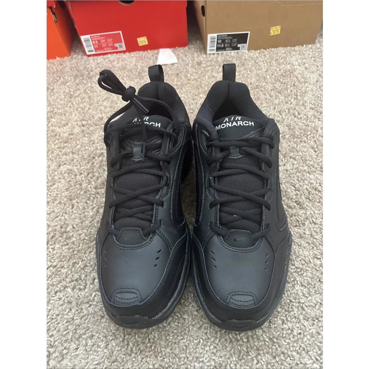 Nike shoes - Nike Air Monarch IV - Air Monarch - 416355-001 - Black 2