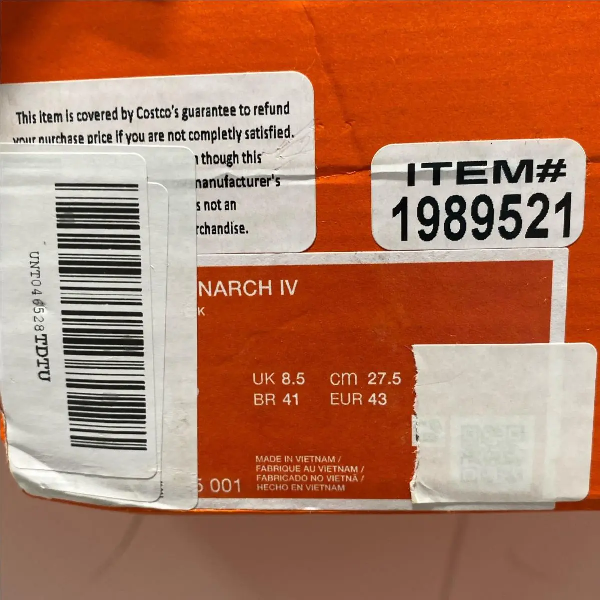 Nike shoes - Nike Air Monarch IV - Air Monarch - 416355-001 - Black (UPC: 885259540534) 2