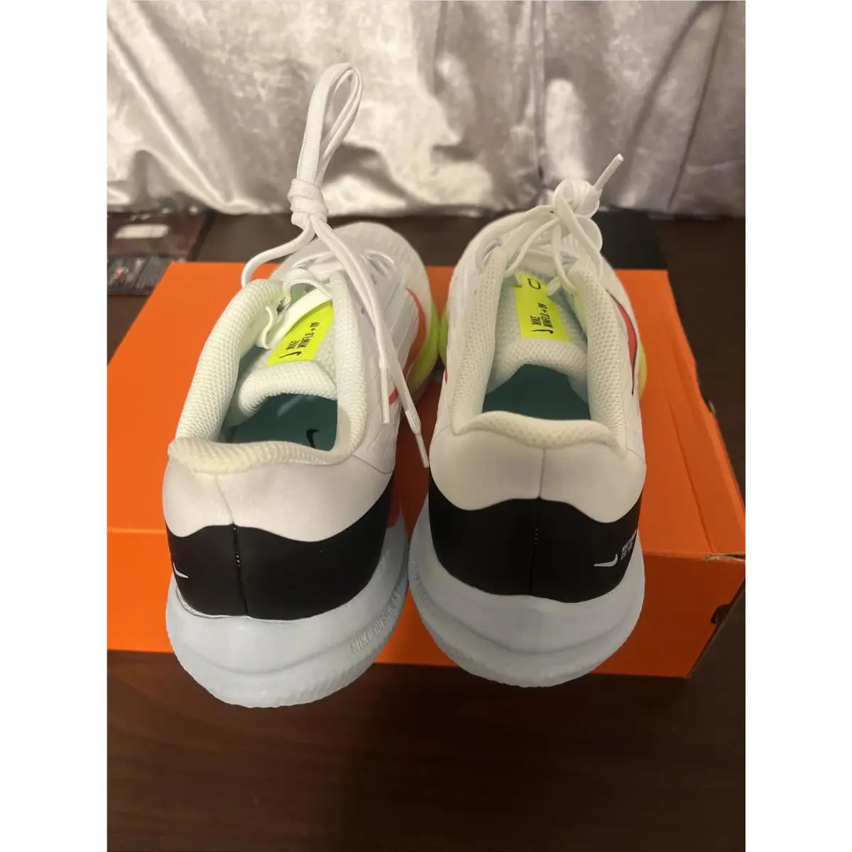 Nike shoes - Nike Winflo 9 - Winflo - DX3352-100 - White, Manufacturer: White / Black - Volt - Crimson (UPC: 196149766836) 2