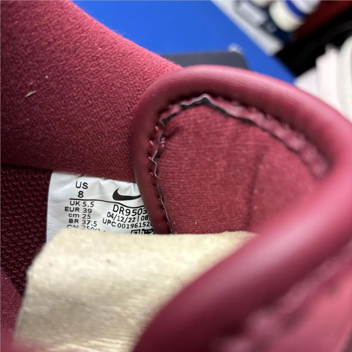 Nike shoes - Nike Air Force 1 - Air Force - DR9503-600 - Red, Manufacturer: Team Red/Team Red/Sail 6