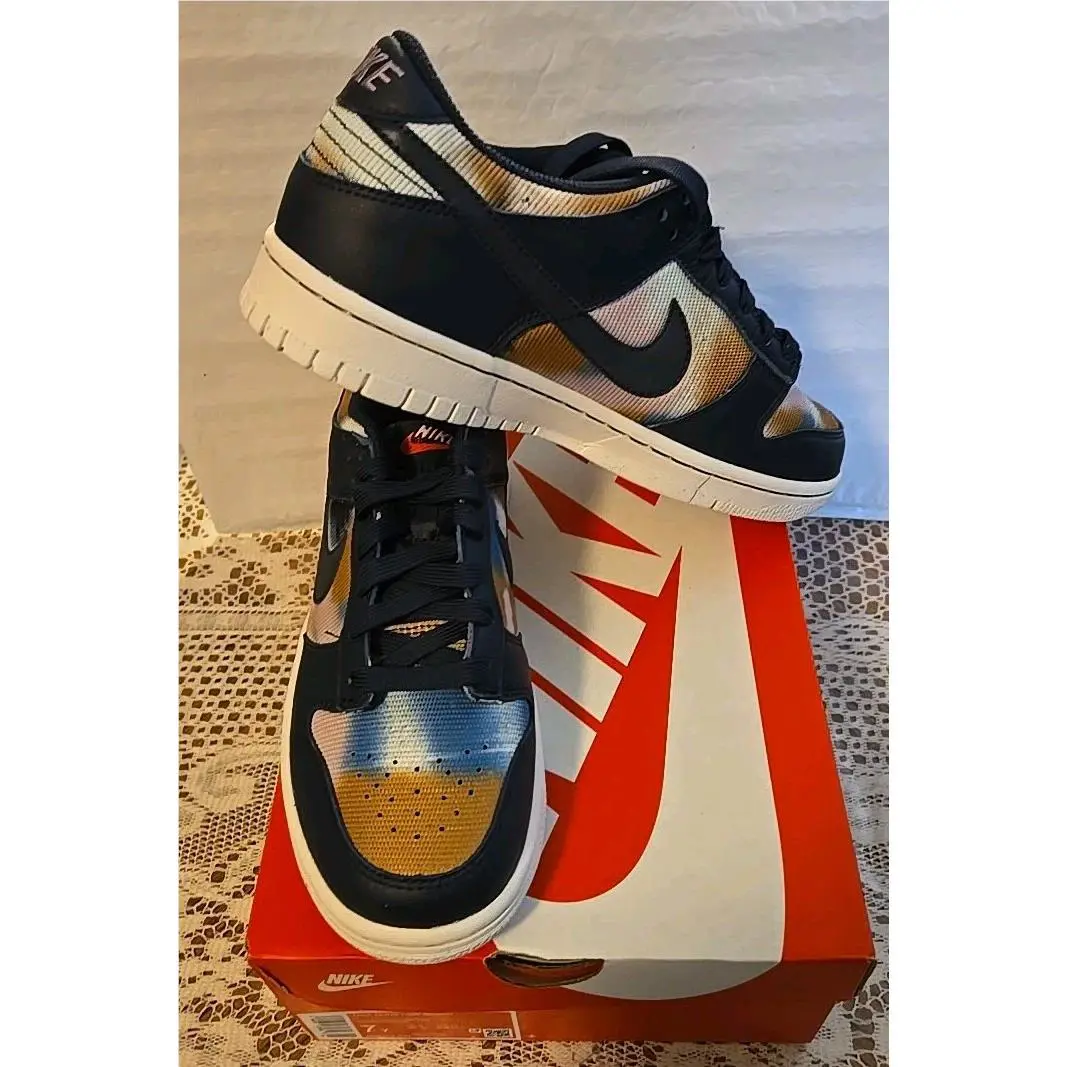 Nike shoes - Nike Dunk Low SE GS - DM1051-400 - Obsidian/Summit White/Sport Grey/Obsidian (UPC: 195870275655) 2