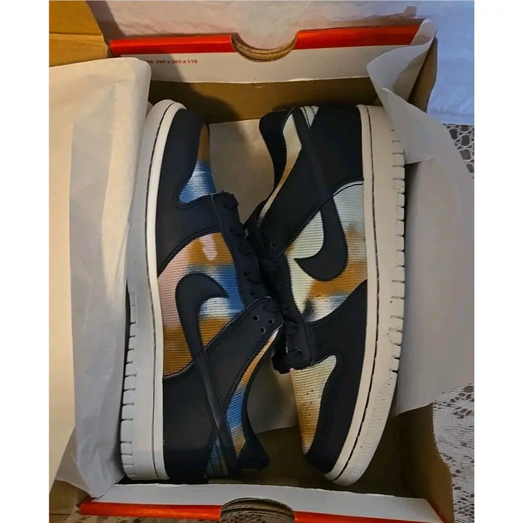 Nike shoes - Nike Dunk Low SE GS - DM1051-400 - Obsidian/Summit White/Sport Grey/Obsidian (UPC: 195870275655) 5