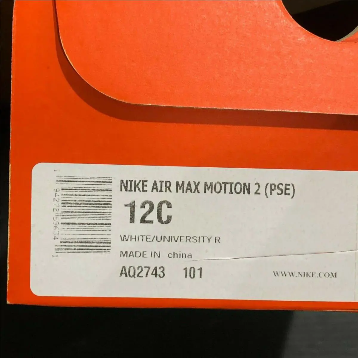 Nike shoes - Nike Air Max Motion - Air Max Motion - White/Black/Red 7