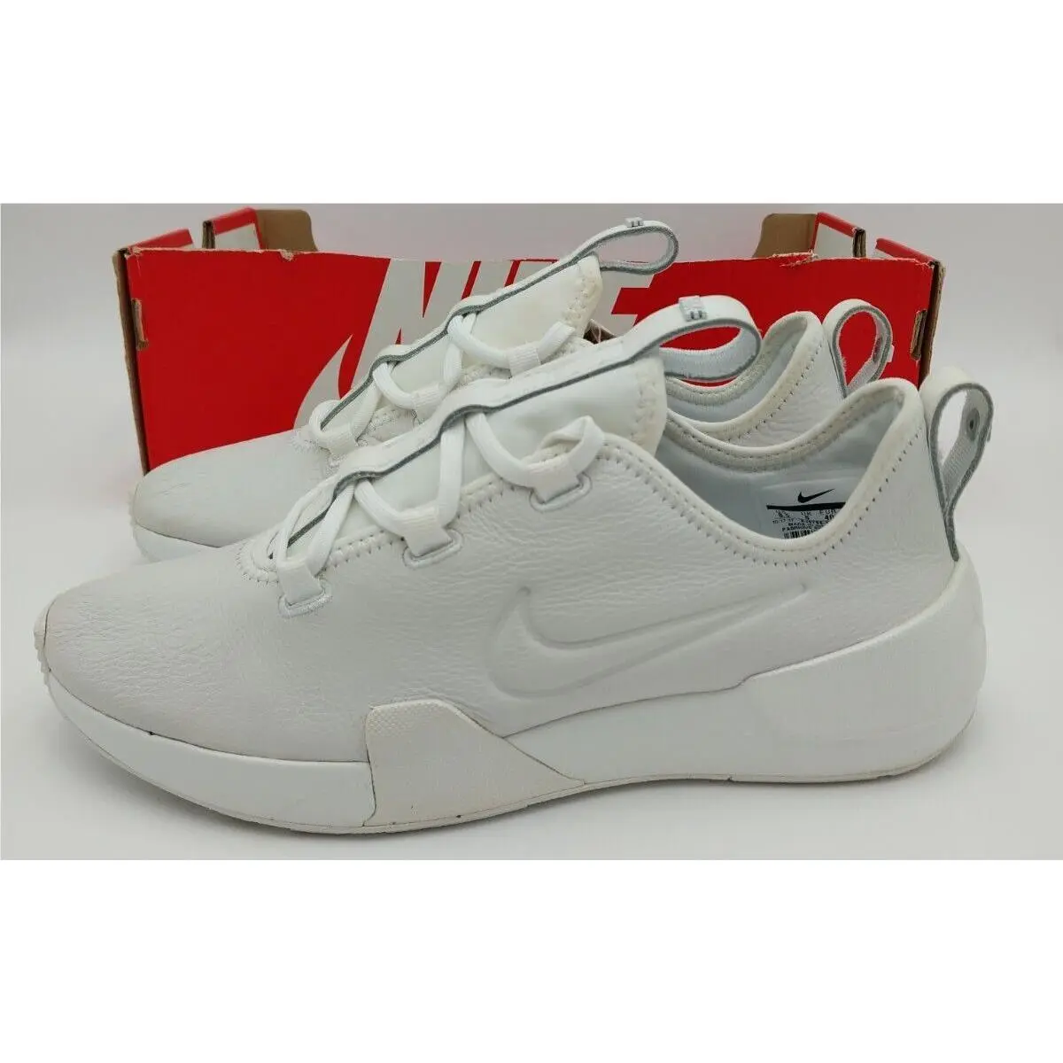 Nike Ashin Modern LX Womens Athletic Running Shoes White AJ8798-100 Size 8.5