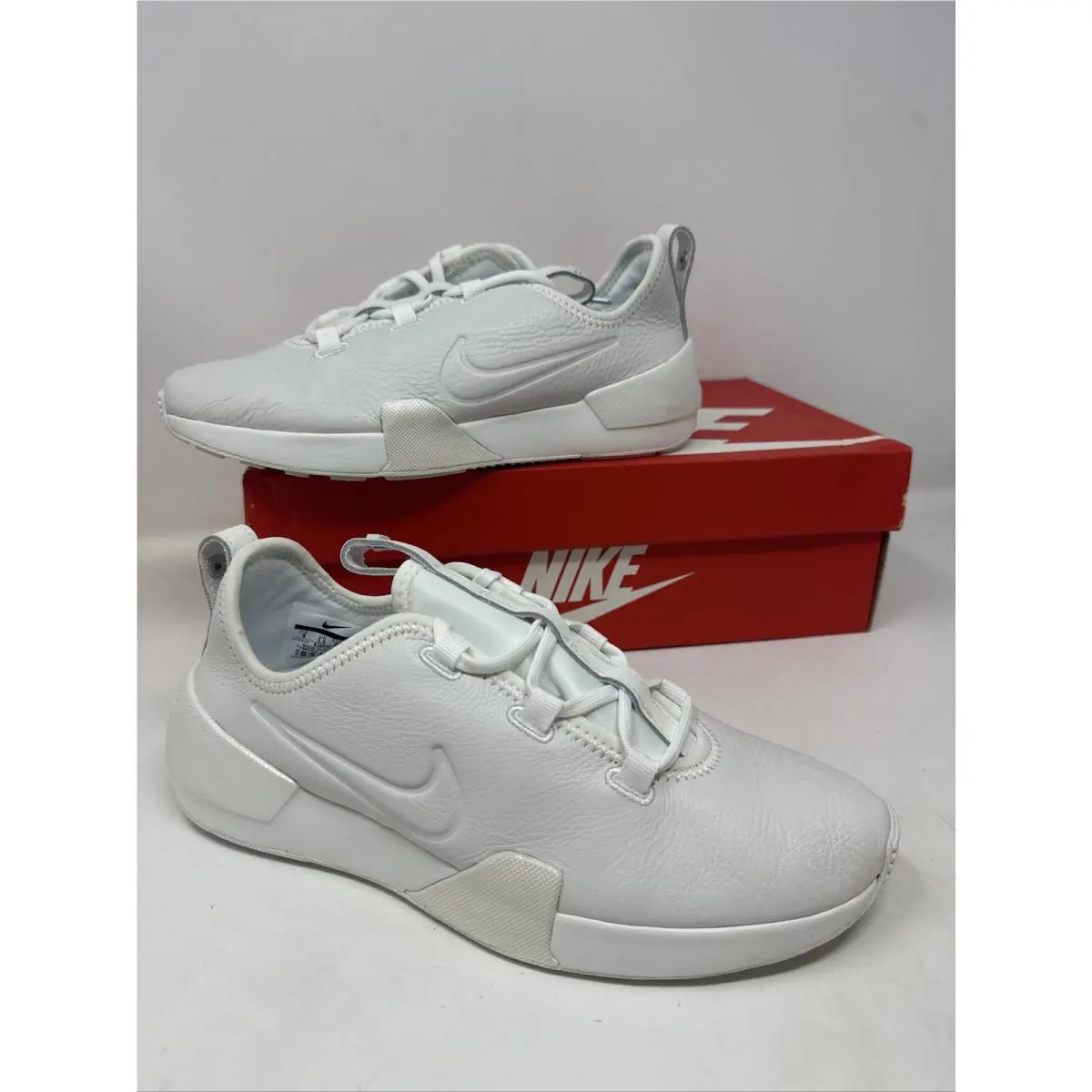 Nike Ashin Modern LX Womens Athletic Running Shoes White AJ8798-100 Size 8
