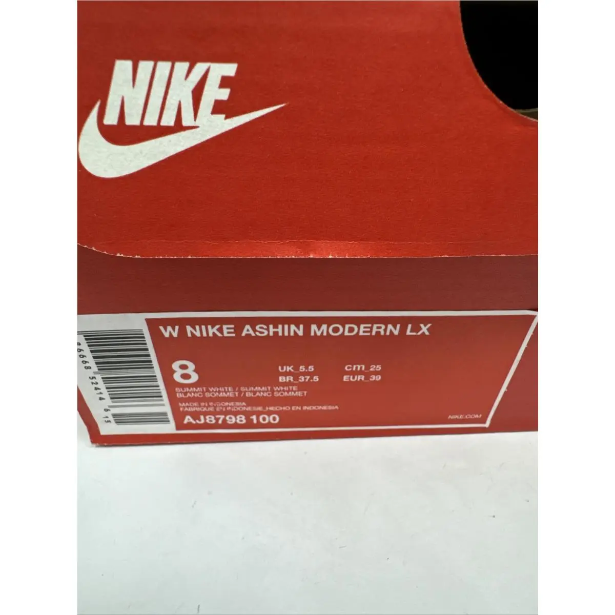 Nike shoes - Nike Ashin Modern - Ashin Modern - AJ8798-100 - White (UPC: 0886668524146) 6