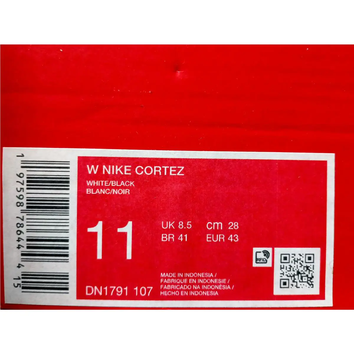 Nike shoes - Nike Cortez - Cortez - DN1791-107 - White (UPC: 197598786444) 4