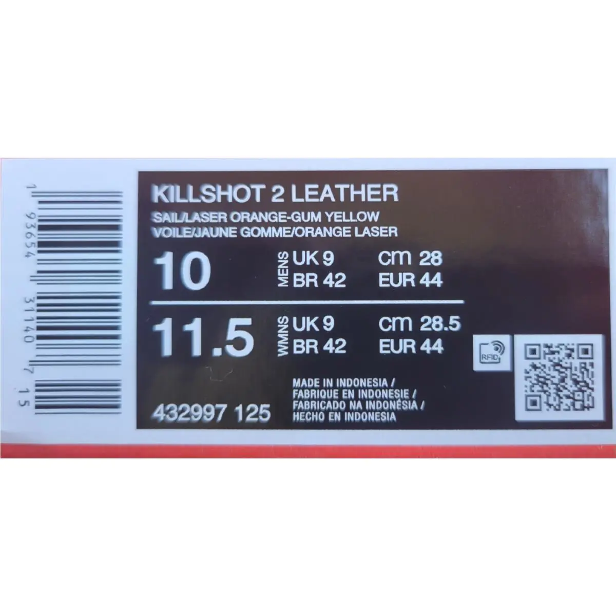 Nike shoes - Nike Killshot 2 - Killshot - 432997-125 - Sail 5