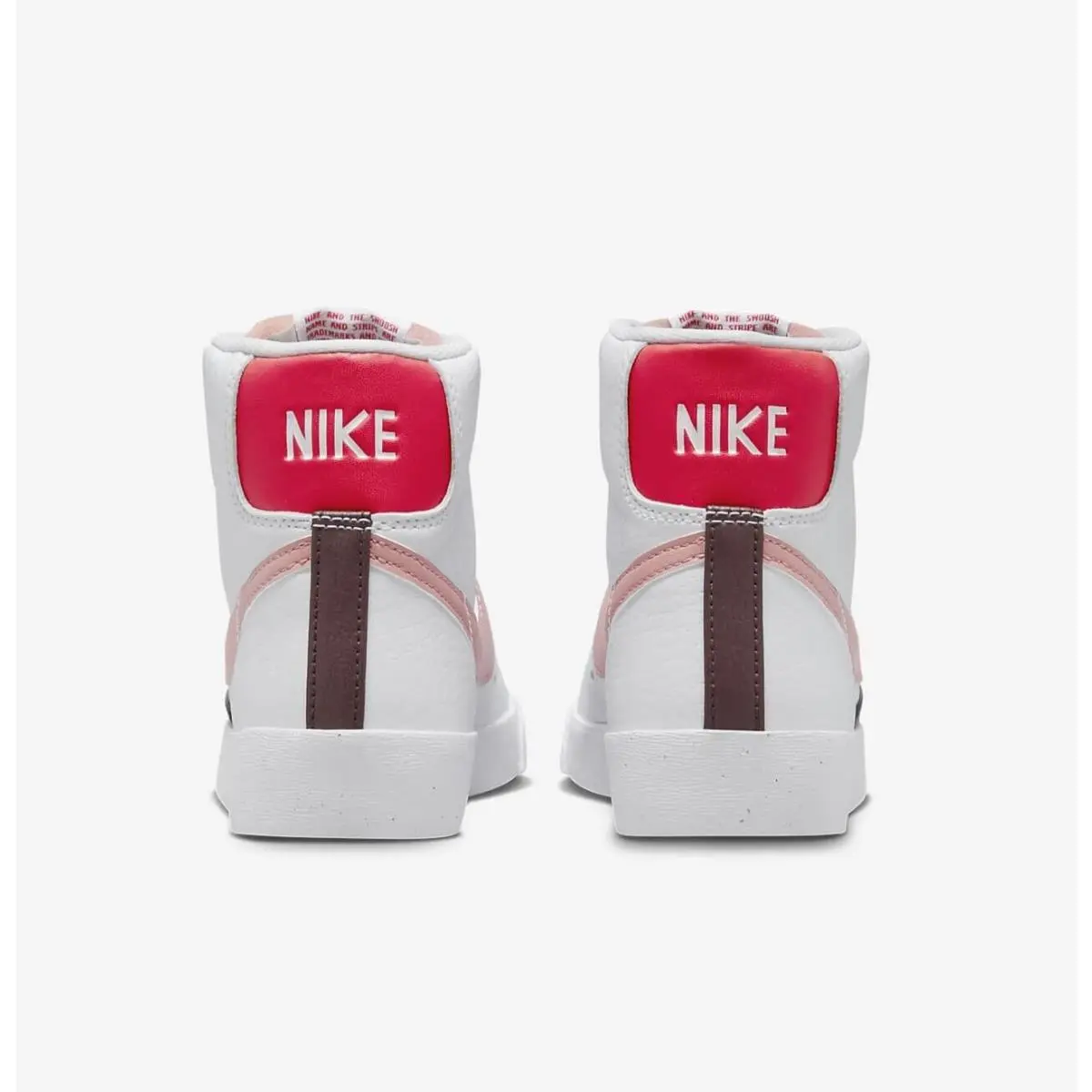 Nike shoes - Nike Blazer Mid `77 Next Nature - DQ4124-105 - White, Red, Pink 0