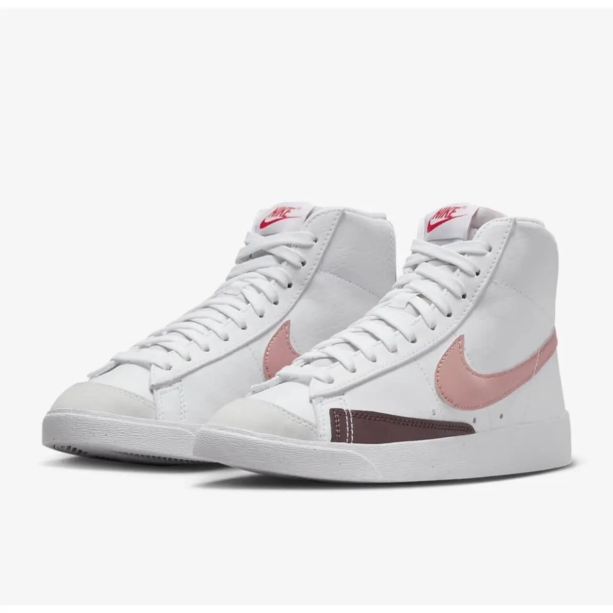 Nike shoes - Nike Blazer Mid `77 Next Nature - DQ4124-105 - White, Red, Pink 1