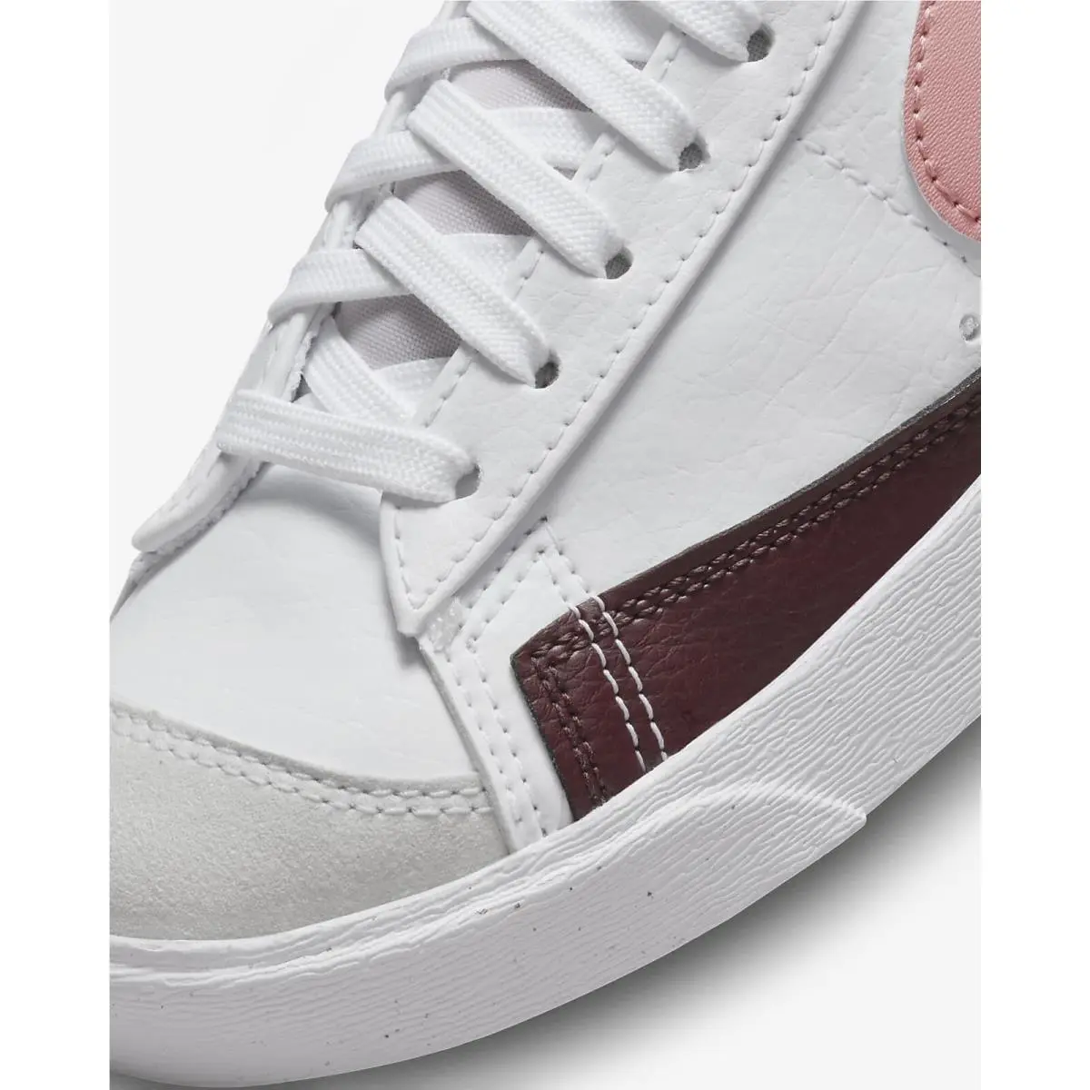 Nike shoes - Nike Blazer Mid `77 Next Nature - DQ4124-105 - White, Red, Pink 3