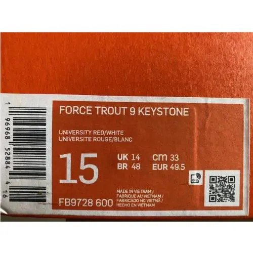 Nike shoes - Nike Force Trout - Force Trout - FB9728-600 - Red (UPC: 196968528844) 3