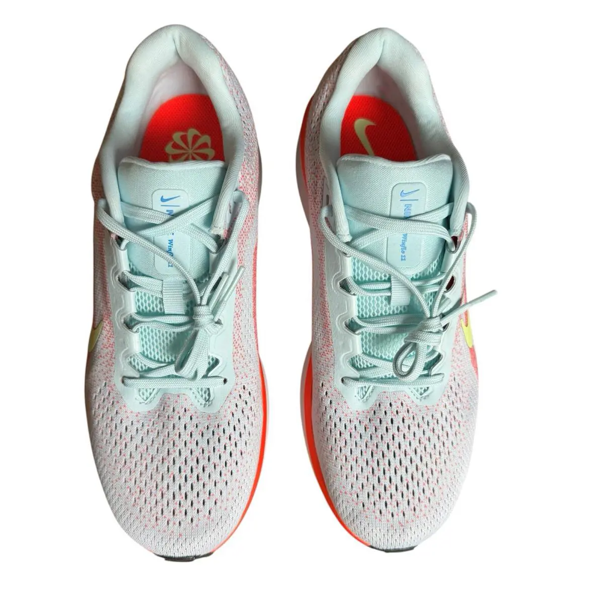 Nike shoes - Nike Air Winflo 11 - Air Winflo - FJ9510-402 - White, Manufacturer: Glacier Blue/barely Volt (UPC: 0197593766700) 0