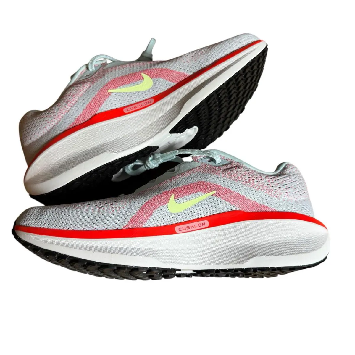 Nike shoes - Nike Air Winflo 11 - Air Winflo - FJ9510-402 - White, Manufacturer: Glacier Blue/barely Volt (UPC: 0197593766700) 6