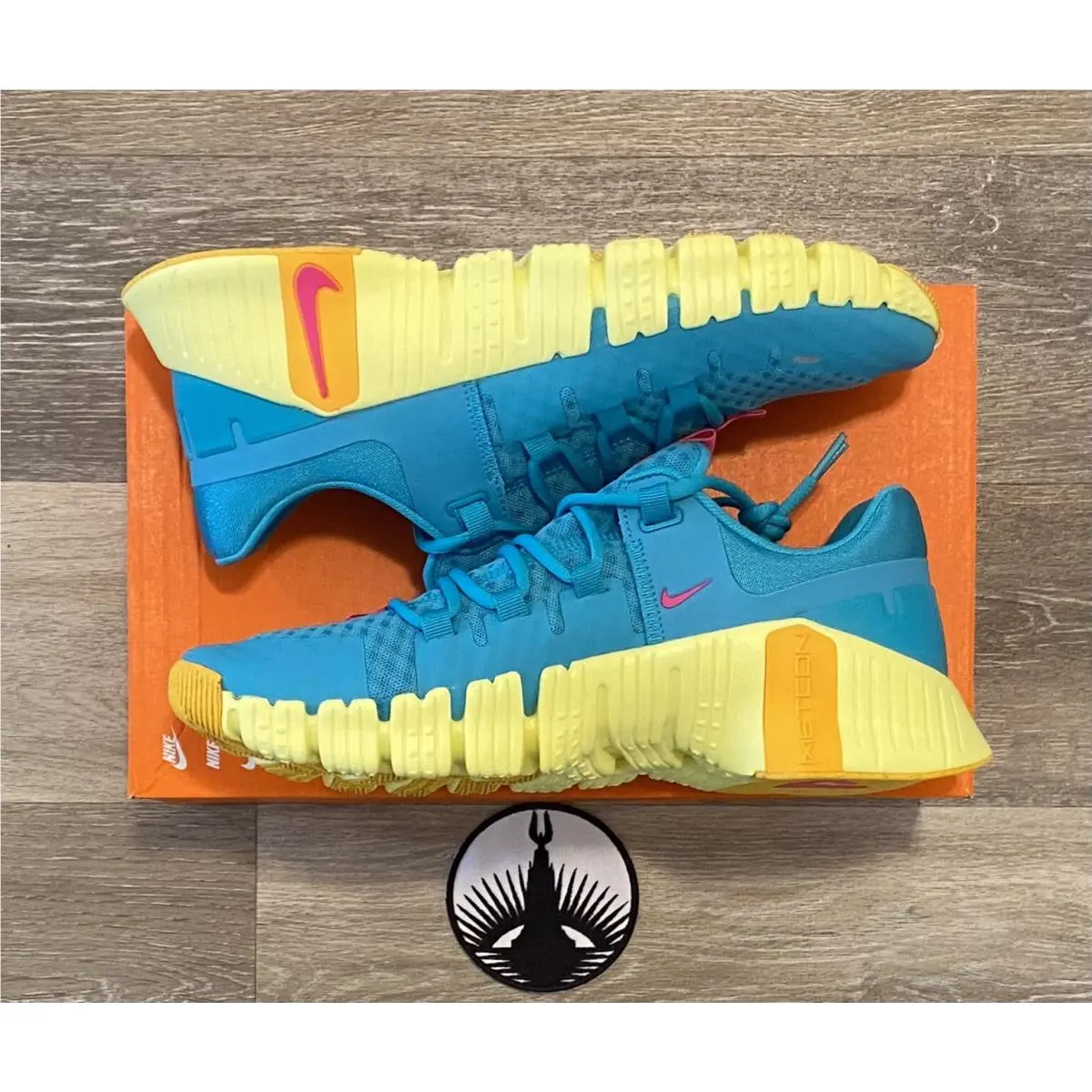 Nike Free Metcon 5 `dusty Cactus Fierce Pink` Glacier Blue DV3949-302 Men`s 13