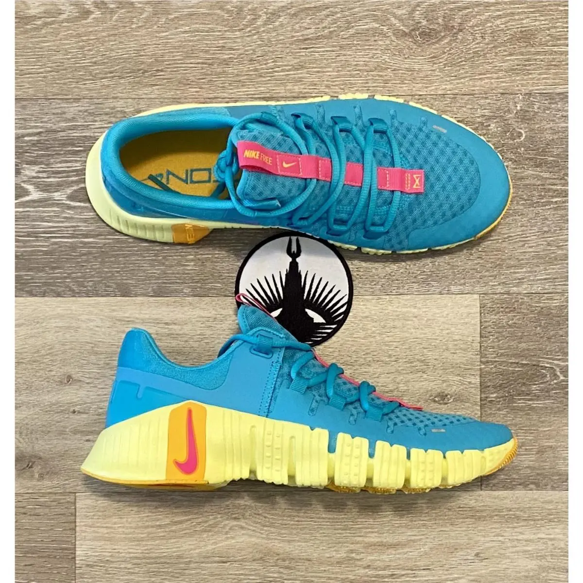 Nike shoes - Nike Free Metcon 5 - Free Metcon - DV3949-302 - Dusty Cactus/Glacier Blue/Laser Orange/Fierce Pink (UPC: 196974645481) 5