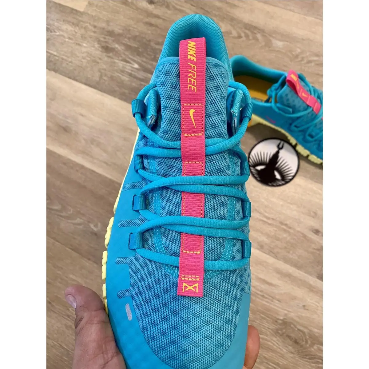 Nike shoes - Nike Free Metcon 5 - Free Metcon - DV3949-302 - Dusty Cactus/Glacier Blue/Laser Orange/Fierce Pink (UPC: 196974645481) 6
