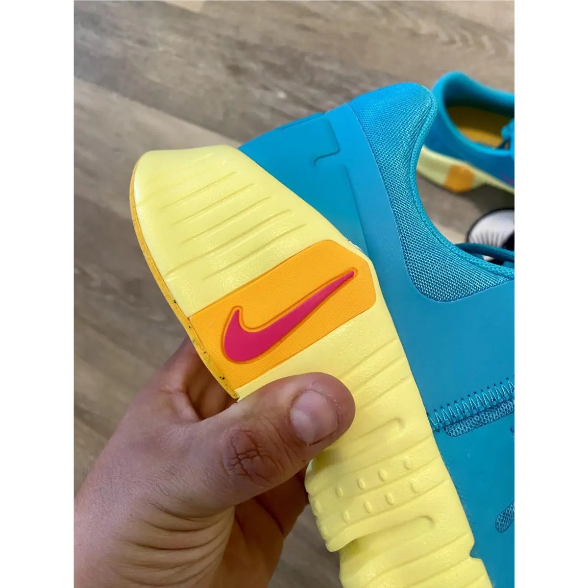 Nike shoes - Nike Free Metcon 5 - Free Metcon - DV3949-302 - Dusty Cactus/Glacier Blue/Laser Orange/Fierce Pink (UPC: 196974645481) 7
