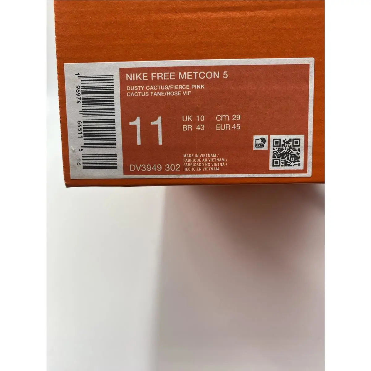 Nike shoes - Nike Free Metcon - Free Metcon - DV3949 302 - Dusty Cactus/Fierce Pink (UPC: 196974645115) 6