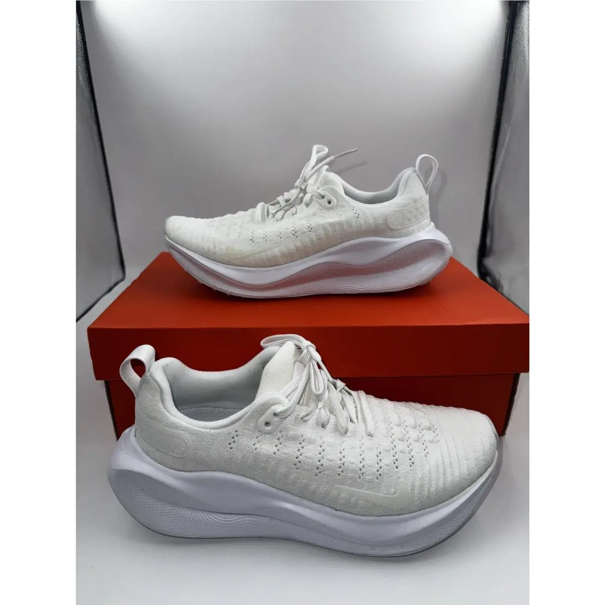 Nike Reactx Infinity Run 4 White DR2670-103 Running Sneaker Women`s Size 7