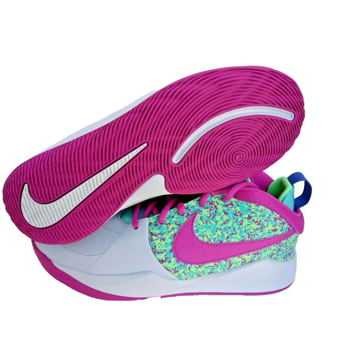 Nike shoes - DC1993 001 - DC1993-001 - Pure Platinum/Active Fushia 4