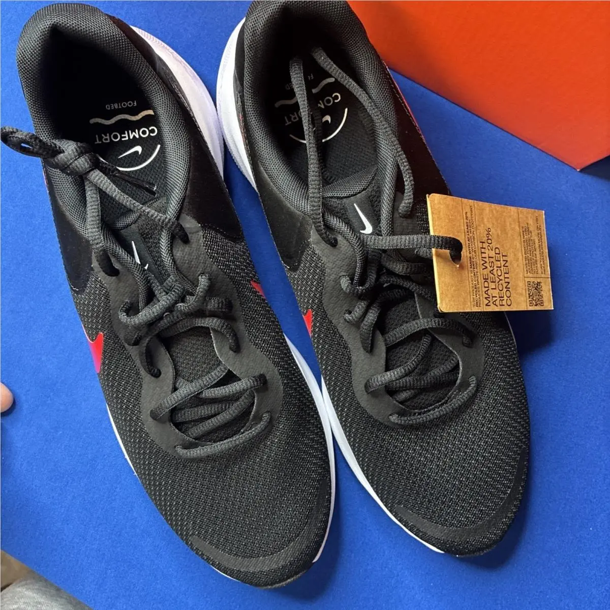 Nike shoes - Nike Revolution 7 - Revolution - FB2207-003 - Black / Red 2