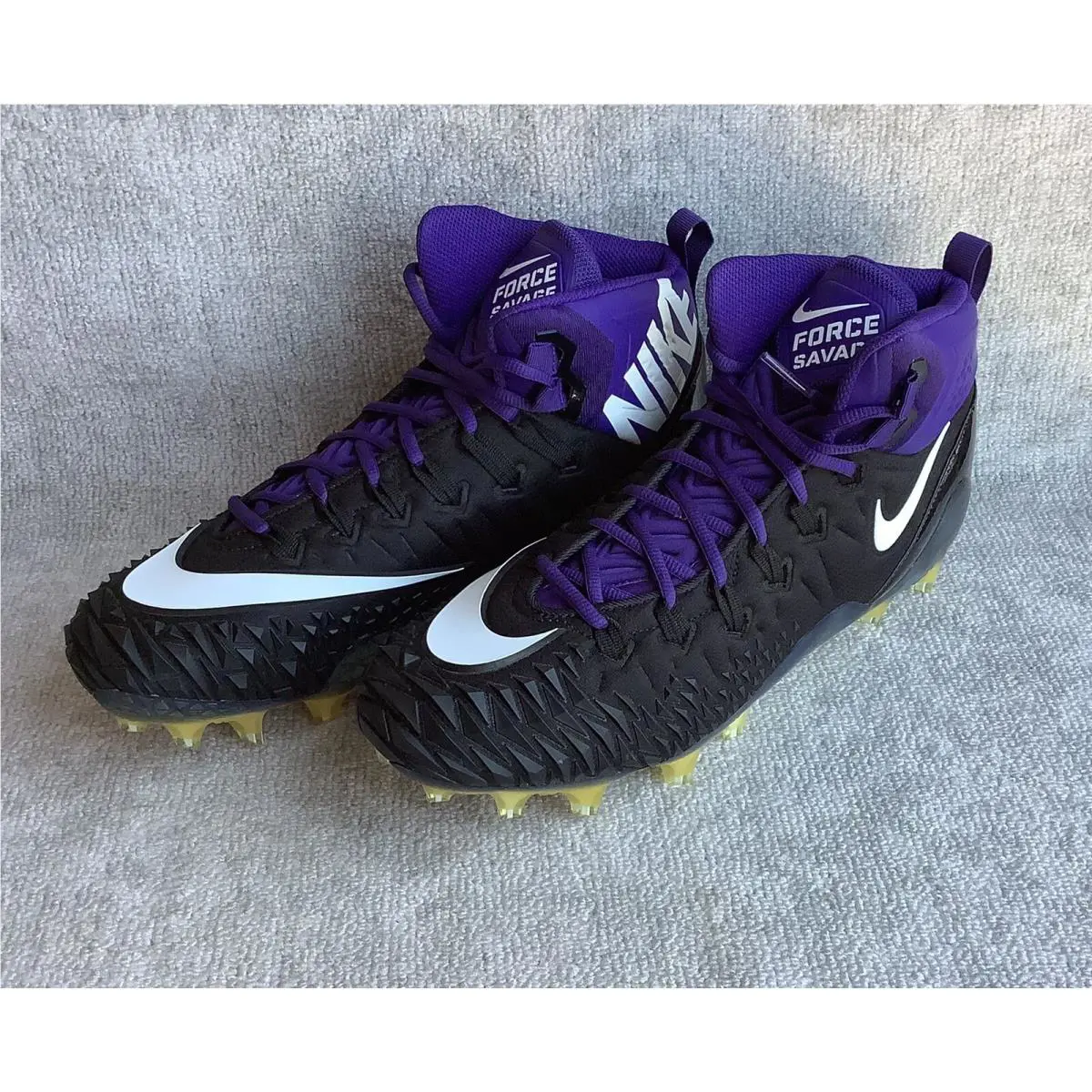 Nike shoes - Nike Force Savage - Force Savage - 918346-015 - Black White Court Purple 0