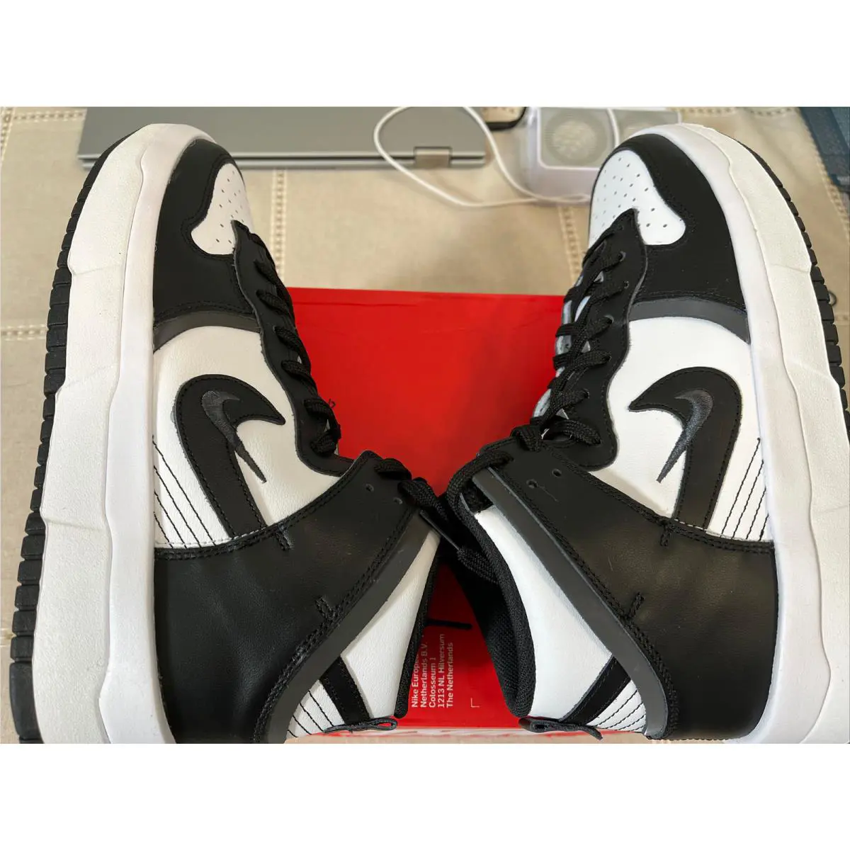 Nike shoes - Nike Dunk High - Dunk High - DH3718-104 - White (UPC: 195243644187) 8