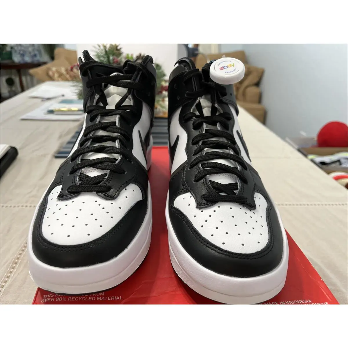 Nike shoes - Nike Dunk High - Dunk High - DH3718-104 - White (UPC: 195243644187) 4