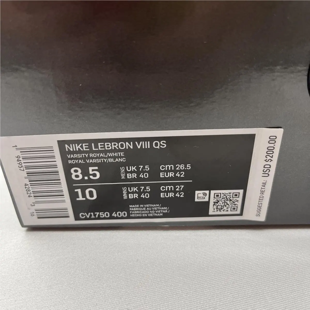 Nike shoes - Nike Lebron 8 - Lebron - CV1750-400 - Multicolor 7