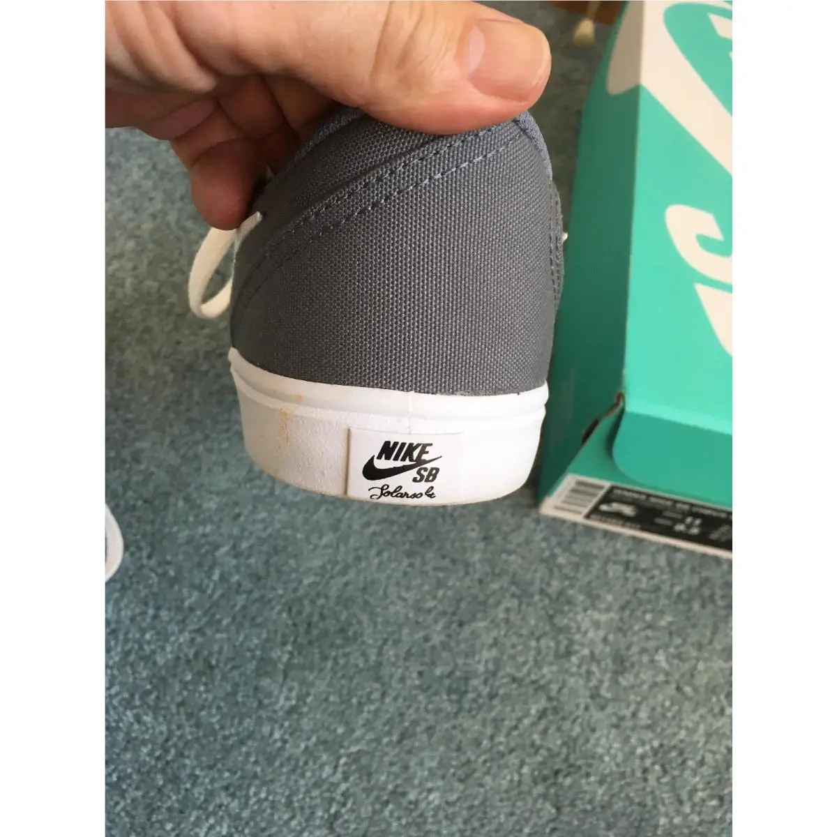 Nike shoes - Nike SB Check Solar - Check Solar - Gray (UPC: 885176604654) 2