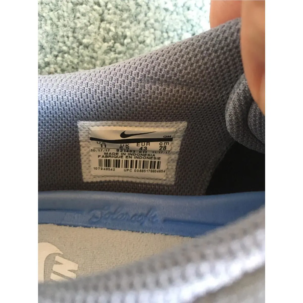 Nike shoes - Nike SB Check Solar - Check Solar - Gray (UPC: 885176604654) 5