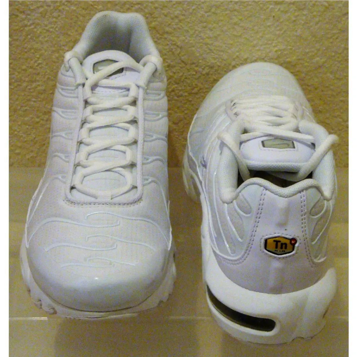 Nike shoes - Nike Air Max Plus GS - CW7044 100 - White (UPC: 00194274645699) 1