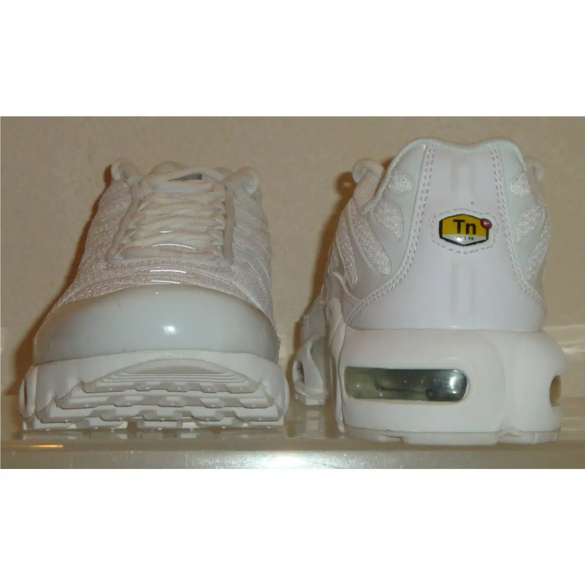 Nike shoes - Nike Air Max Plus GS - CW7044 100 - White (UPC: 00194274645699) 5