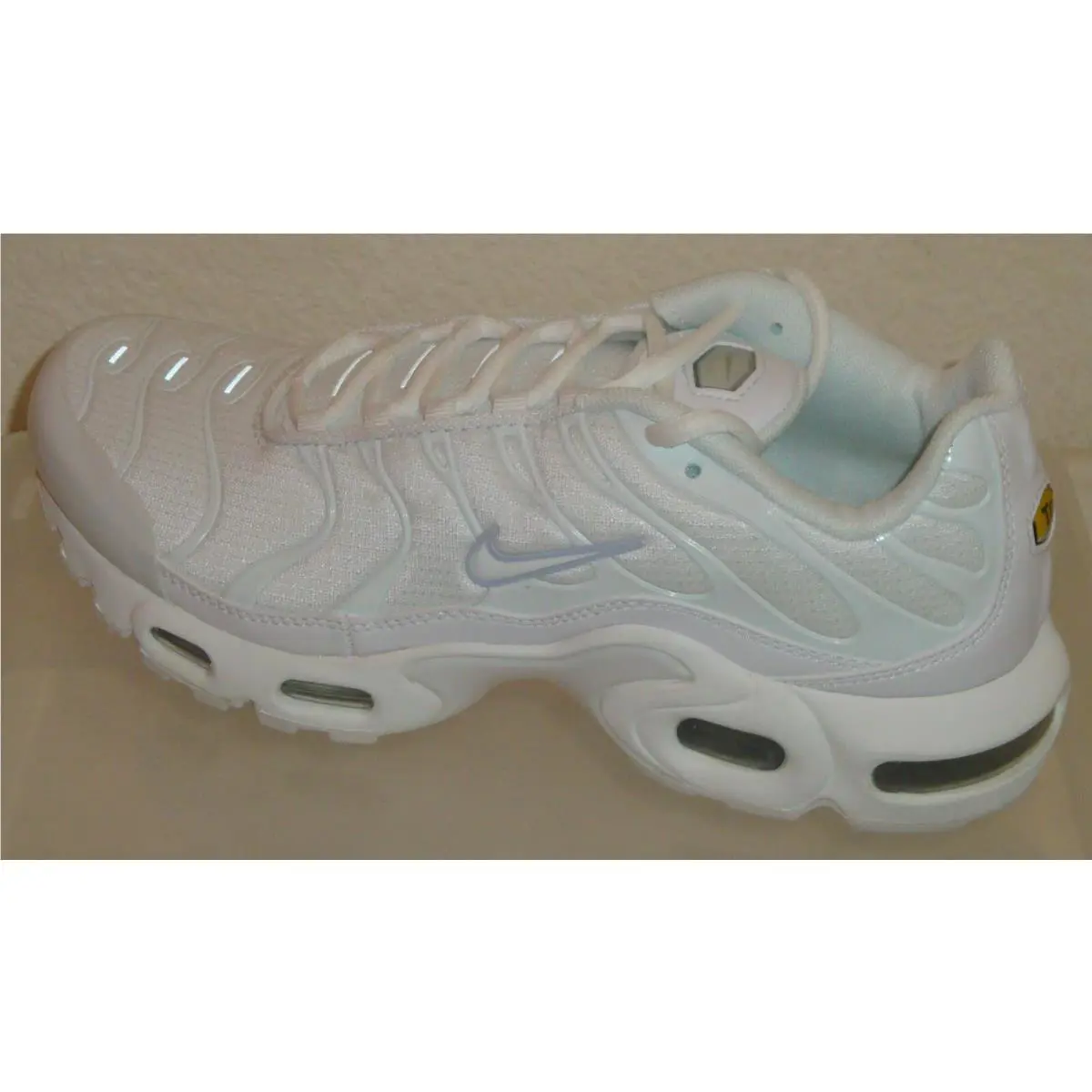 Nike shoes - Nike Air Max Plus GS - CW7044 100 - White (UPC: 00194274645699) 6