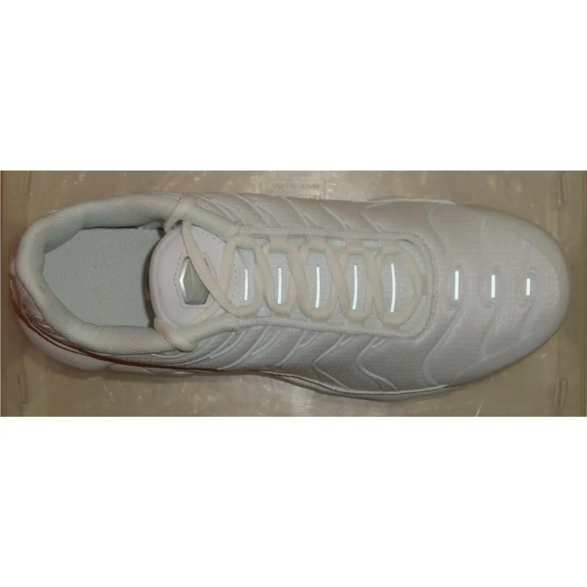 Nike shoes - Nike Air Max Plus GS - CW7044 100 - White (UPC: 00194274645699) 7