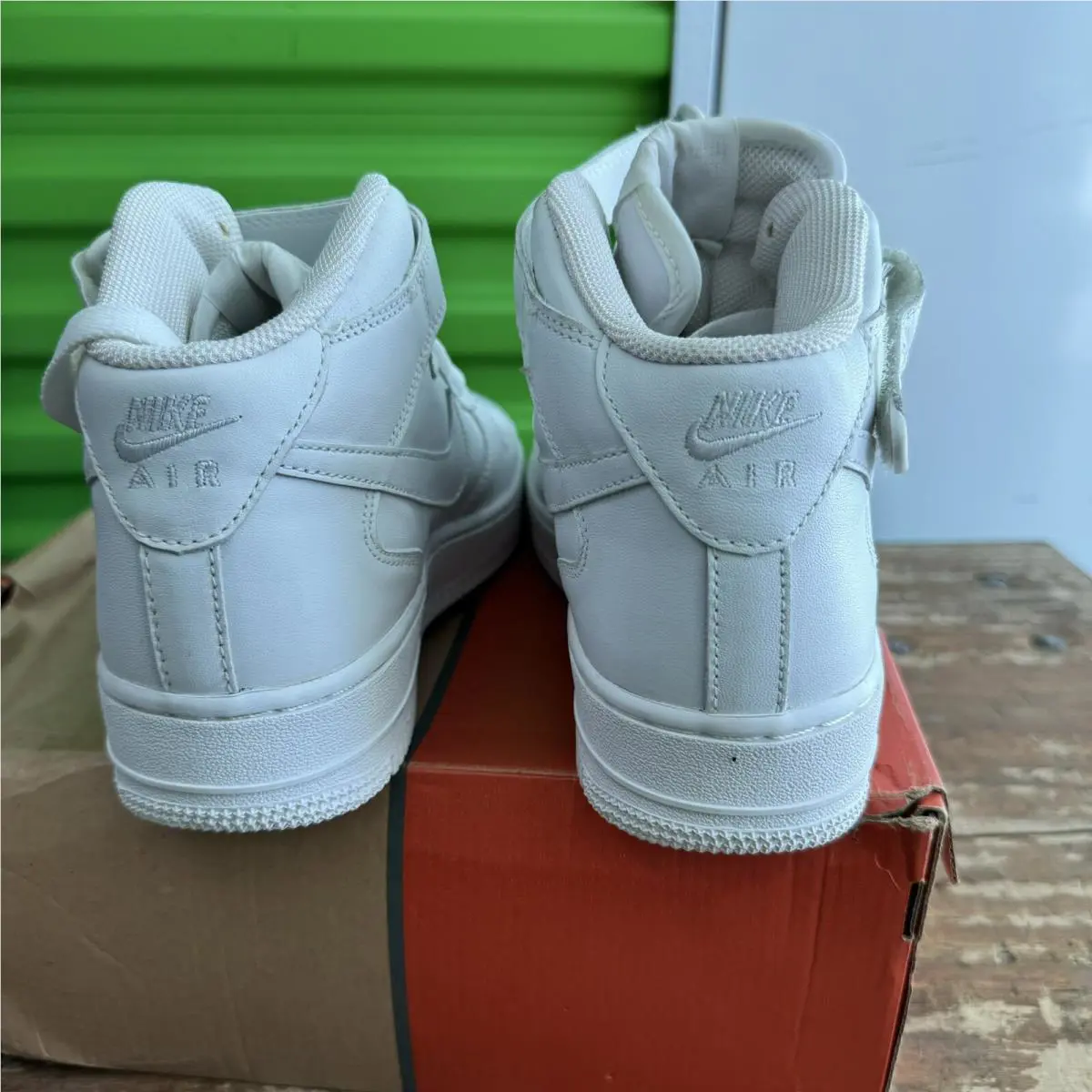 Nike shoes - Nike Air Force 1 - Air Force - White 4