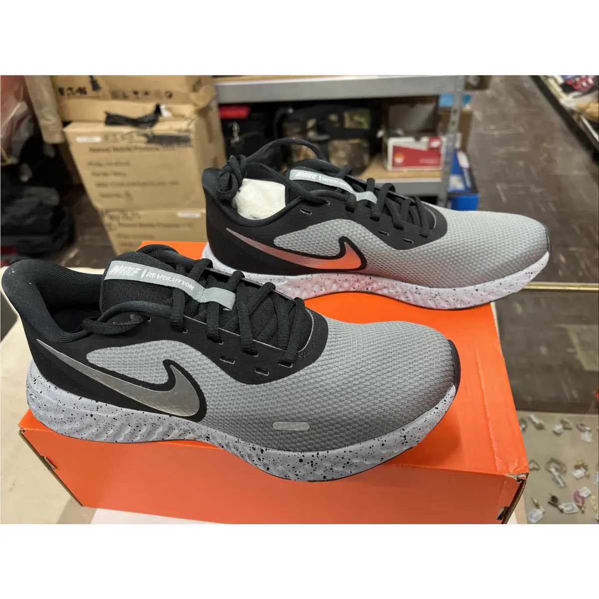 Nike shoes - Nike Revolution - Revolution - CV0159-001 - Gray (UPC: 0194497972275) 3