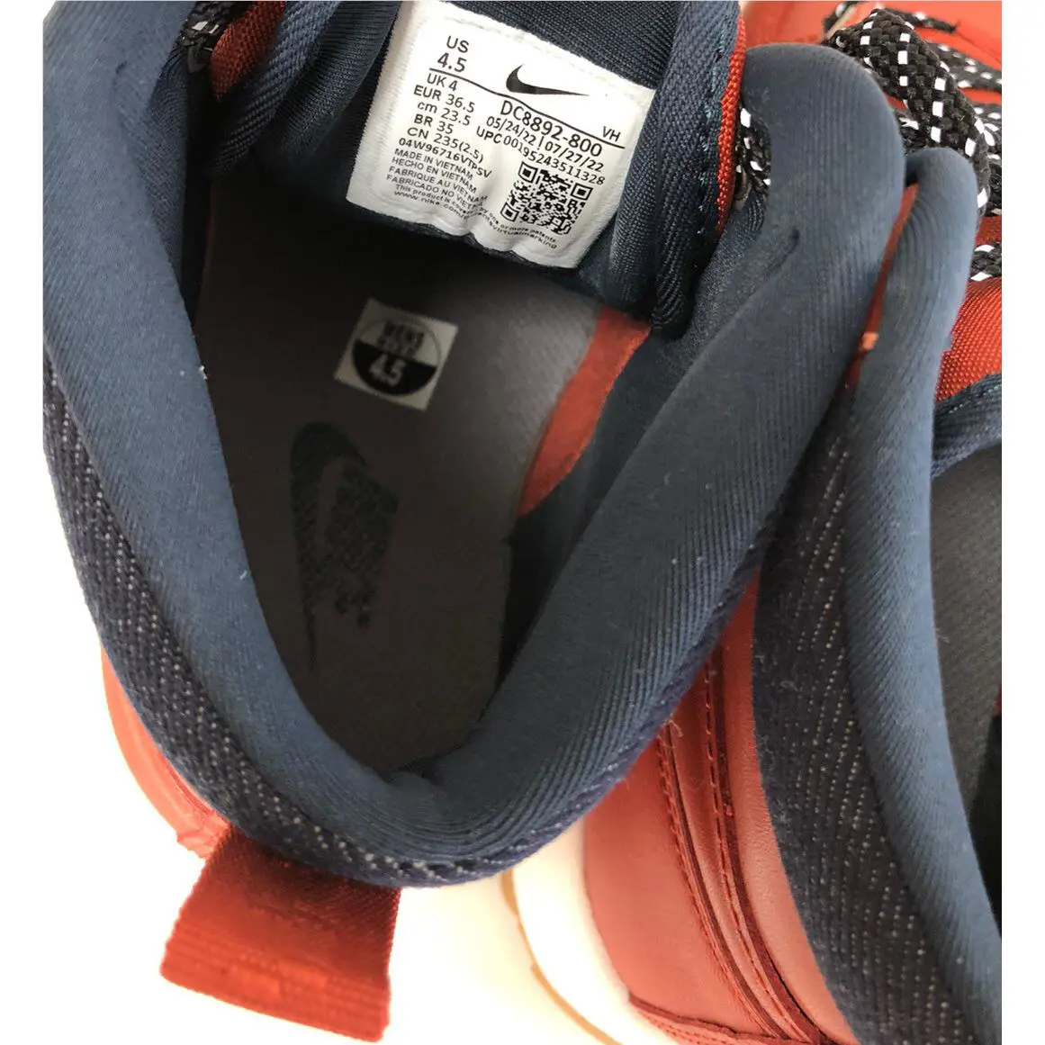 Nike shoes - Manoa - Manoa - DC8892-800 - Orange (UPC: 0195243511328) 10