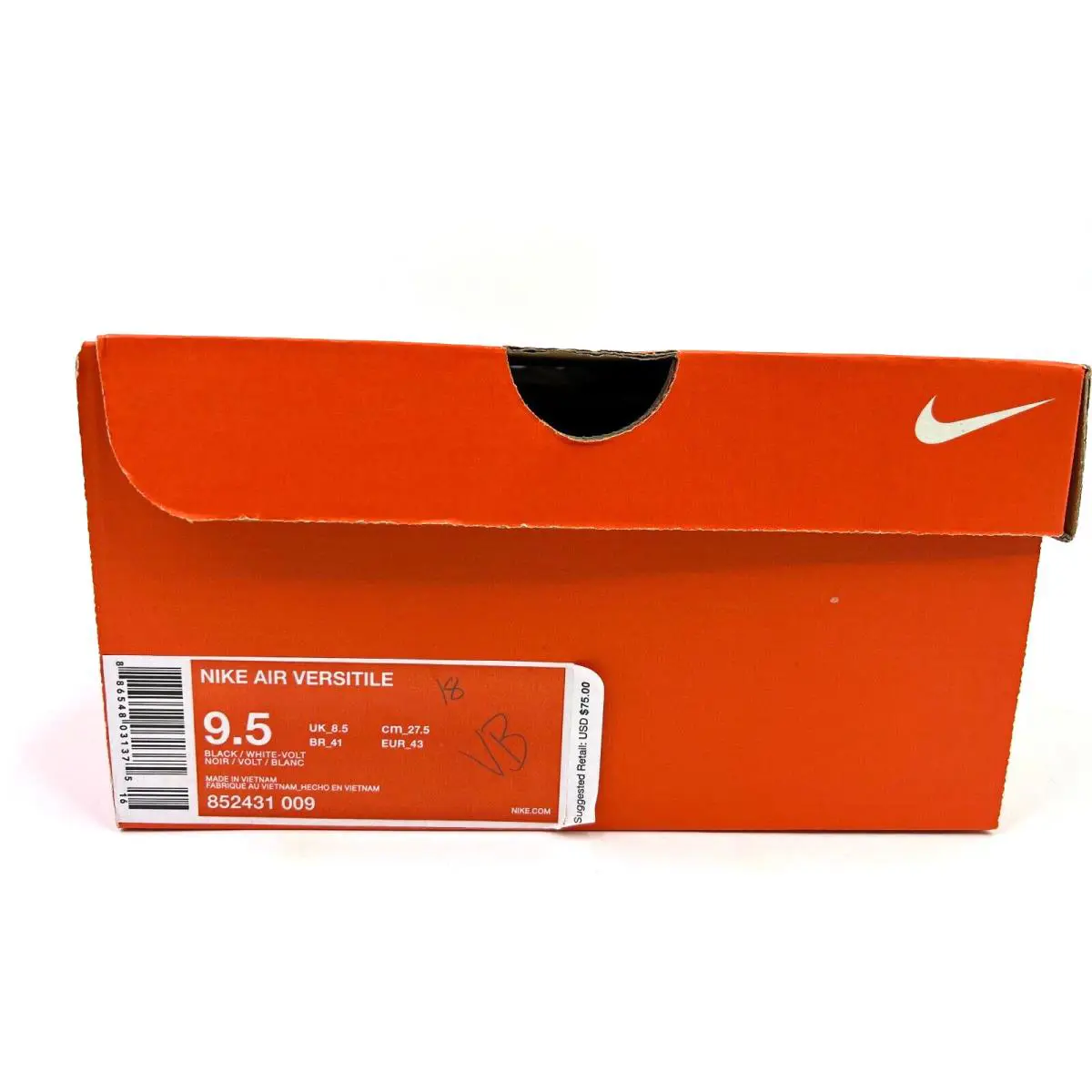 Nike shoes - Nike Air Versitile - Air Versitile - 852431-009 - Black (UPC: 886548031375) 0