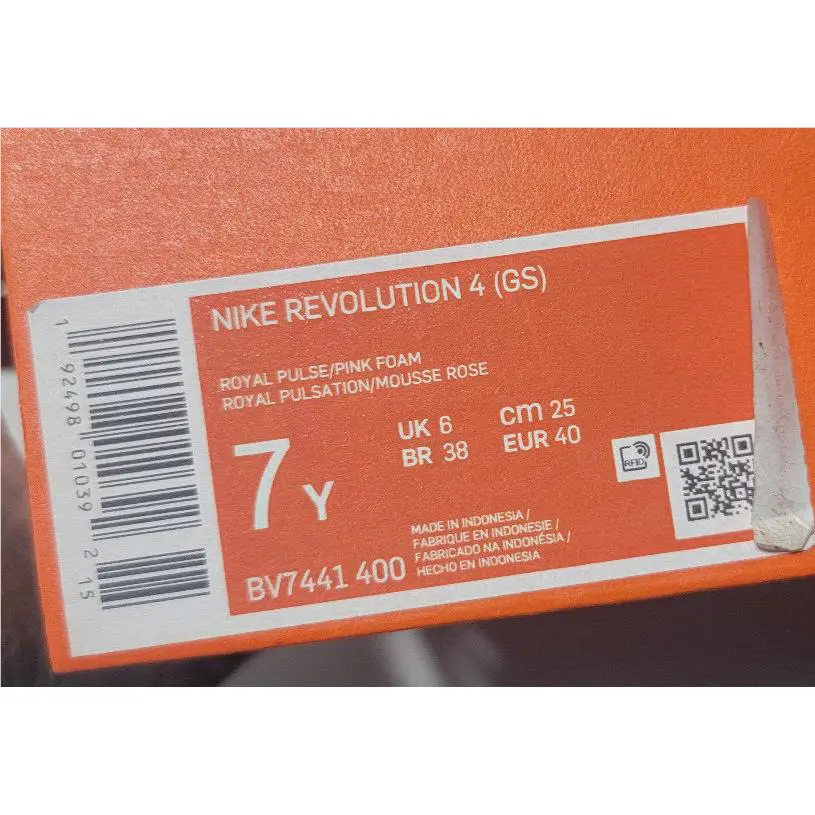 Nike shoes - Nike Revolution 4 - Revolution - BV7441400 - Blue (UPC: 00192498010392) 6