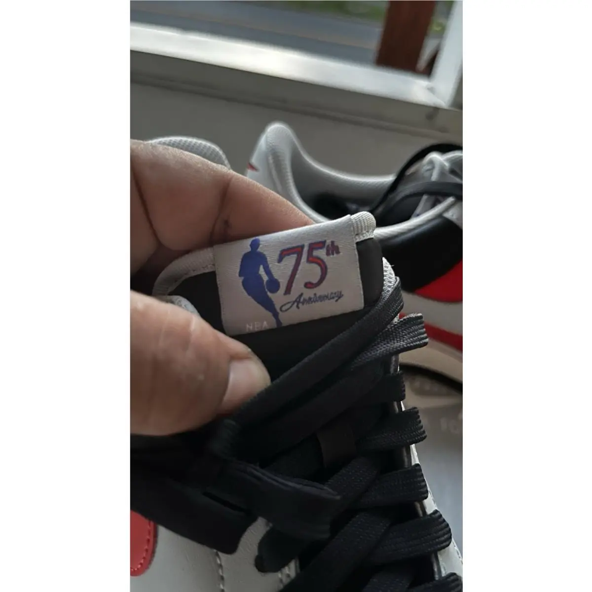 Nike shoes - NBAx Air Force 1`07 LV8 `75th Anniversary - Trail Blazers` - DC8874-001 - Black (UPC: 00195243688310) 6
