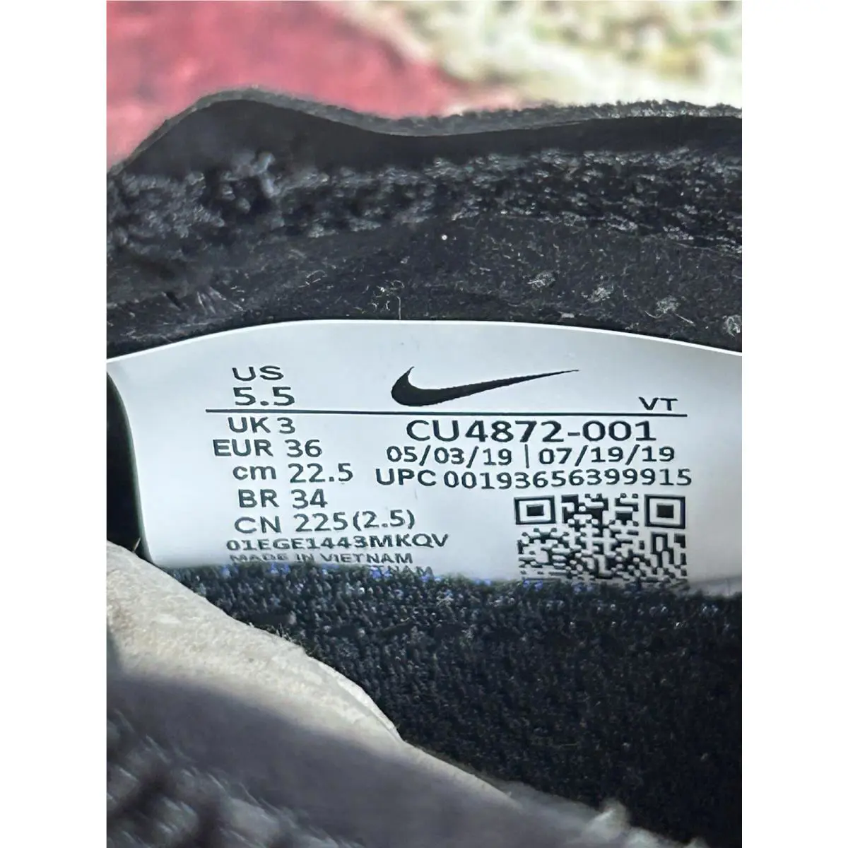 Nike shoes - Nike Air VaporMax 2019 - Air VaporMax - CU4872-001 - Black 8
