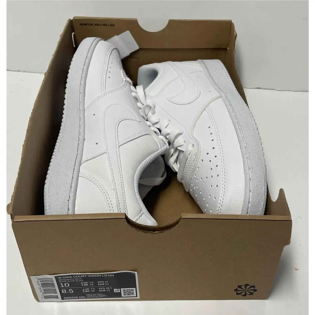Nike shoes - Nike Court Vision - Court Vision - DH3158 100 - White (UPC: 195237031900) 8