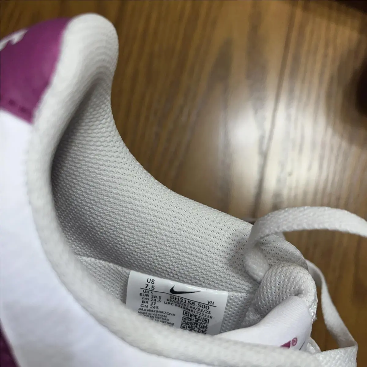 Nike shoes - Nike Court Vision - Court Vision - DH3158-100 - White, Manufacturer: White/White/White 12