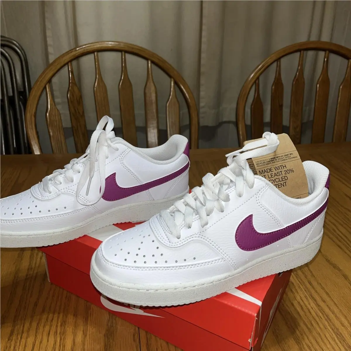 Nike shoes - Nike Court Vision - Court Vision - DH3158-100 - White, Manufacturer: White/White/White 13