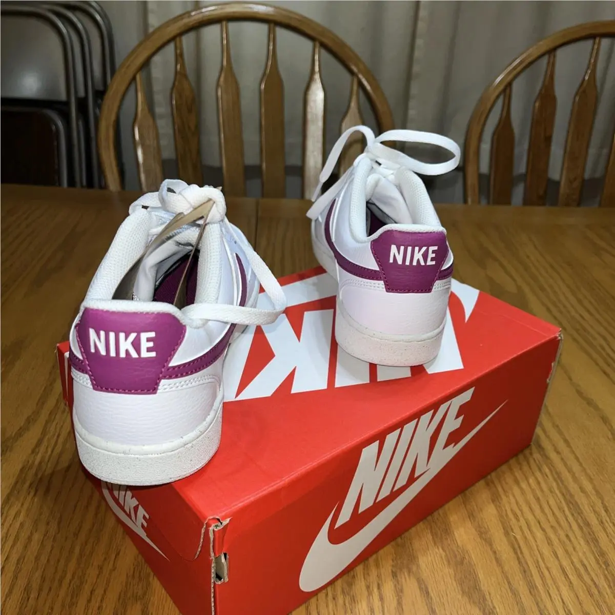 Nike shoes - Nike Court Vision - Court Vision - DH3158-100 - White, Manufacturer: White/White/White 14